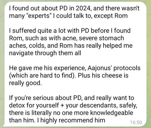 C. testimonial screenshot