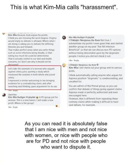 Kim Mia follow-up evidence screenshot, part 11